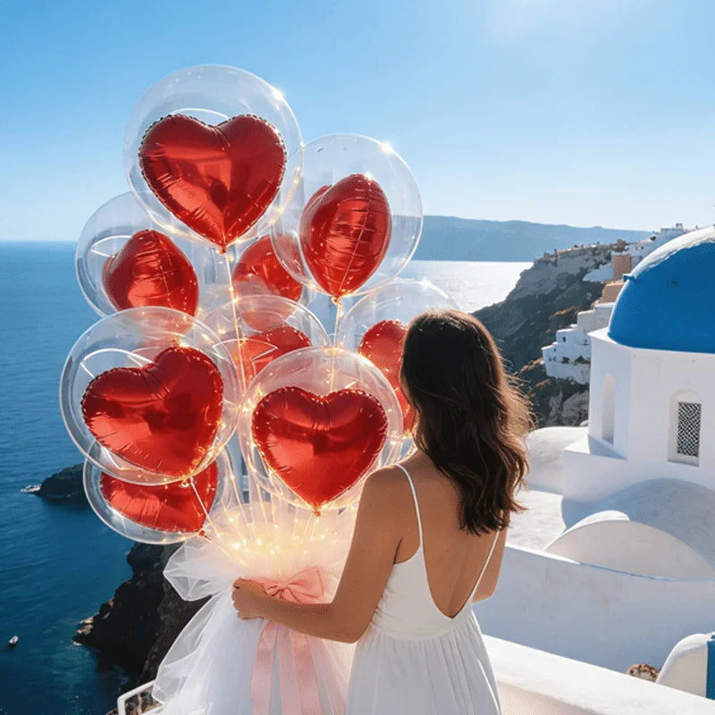 10pcs Transparent Bubble Balloon