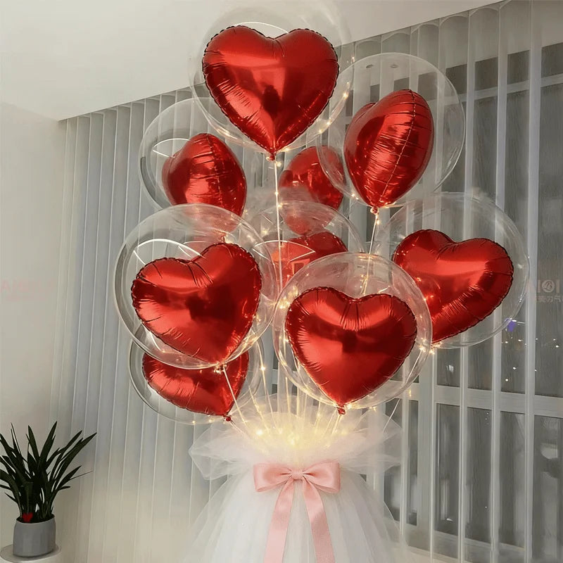 10pcs Transparent Bubble Balloon