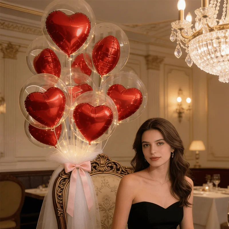 10pcs Transparent Bubble Balloon